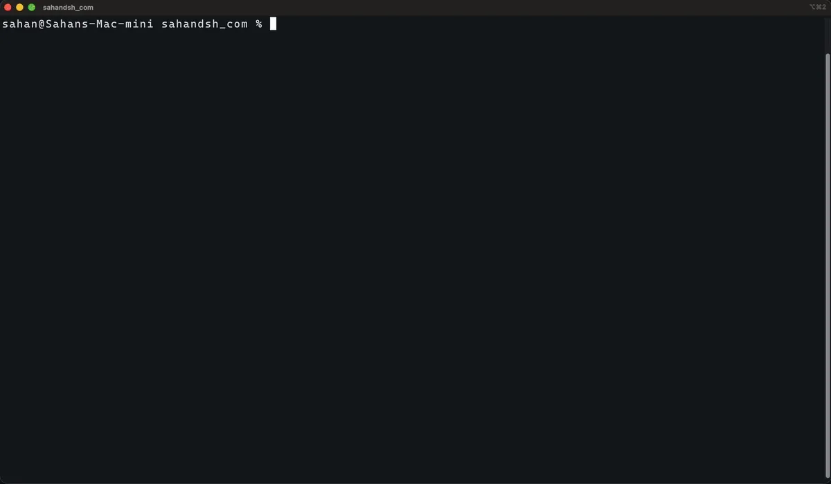 Demo of zl in action